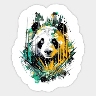 Giant Panda Animal World Wildlife Beauty Discovery Sticker